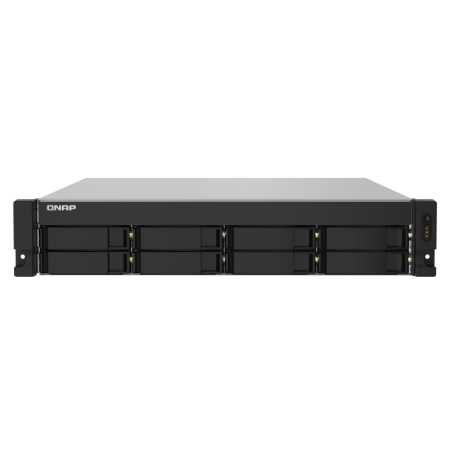 NAS QNAP 832PXU-RP 8-Bay, CPU Annapurna Labs Alpine AL324 1.7GHz Quad Core, RAM 4GB DDR4 UDIMM (max. 16GB), 2.5"/3.5" SATA 6Gbps