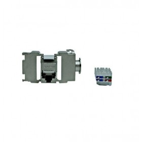 Modul RJ45 ecranat, cat 6 Class E, TOOLLESS LIN LINE