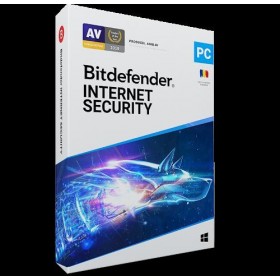 Licenta retail Bitdefender Internet Security - protectie completapentru Windows, valabila pentru 1 an, 3 dispozitive, new