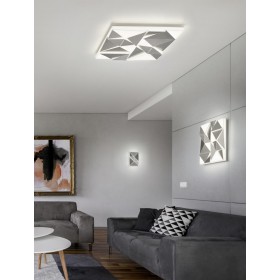 Aplica LED integrat Trio Trinity, 45W, 230V, temperatura culoare variabila 3000+4000+5500K, 4000 lumeni, durata de viata 30.000 