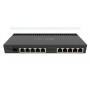 MikroTik RouterBOARD 4011iGS+ with Annapurna Alpine AL21400 Cortex A15CPU (4-cores, 1.4GHz per core), 1GB RAM, 512 MB, 10xGbit L