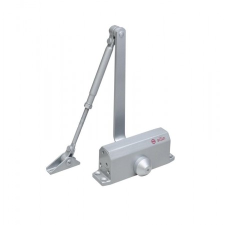 Amortizor hidraulic cu brat SA-5012AD-sv, cu blocare Pentru: usi cu greutatea de 25-45 kg latime usa ≤900mm Ulei hidraulic termo