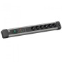 Prelungitor Bachmann CONNECTUS 6xCEE7/3 PC, cu intrerupator, 1xPSTFFR, cordon 2m H05VV-F 3G1.5 (protectie supratensiune, filtru 