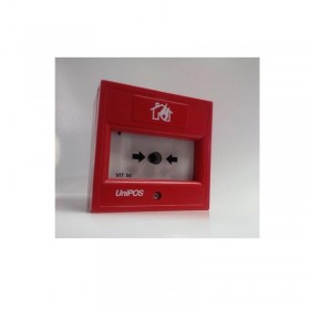 Wireless manual call point with RE-ENABLE glass (battery included)VIT50