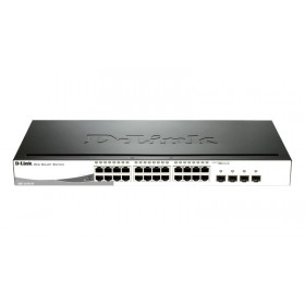 Switch D-Link DGS-1210-28P, 24 port, 10/100/1000 Mbps