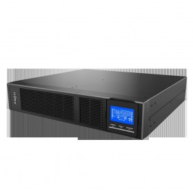 UPS nJoy Balder 1500, 1500VA/ 1500W, On-line, LCD Display, Montare Rack/Tower, 8 Prize IEC 13, Dubla conversie, Plaja larga de t