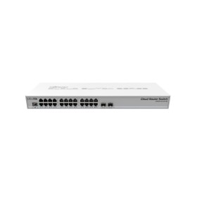 Cloud Router Switch, CRS326-24G-2S+RM, 800 MHz CPU, 512MB RAM,24xGigabit LAN, 2xSFP+ cages, RouterOS L5 or SwitchOS (dual boot),