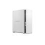 NAS QNAP 233 2-Bay, CPU ARM 2.0GHz Quad core, RAM 2GB, HDD 2.5"/3.5" SATA 6Gbps (neincluse), LAN: 1 GigaLan, USB3.2 Gen1: 1 USB2