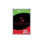 HDD NAS SEAGATE IronWolf Pro 22TB CMR 3.5", 512MB, 7200RPM, SATA, Rescue Services 3 ani, TBW: 550-EOL