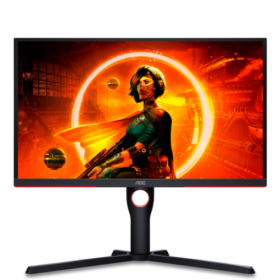 MONITOR AOC 25G3ZM/BK 24.5 inch, Panel Type: VA, Backlight: WLED ,Resolution: 1920x1080, Aspect Ratio: 16:9, Refresh Rate:240Hz,