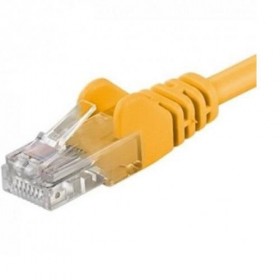 Patchcord UTP RJ45-RJ45 Cat.5e 3m galben, UTP-5E-3-Y, pachcord din cupru