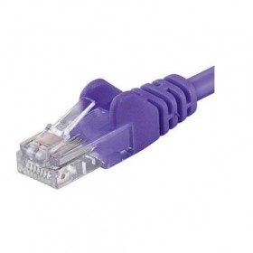 Patchcord UTP RJ45-RJ45 Cat.5e 0.5m violet, UTP-5E-0.5-V, pachcord din cupru