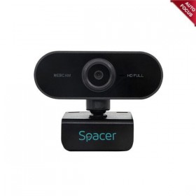 Camera web Spacer FHD, auto-focus, negru