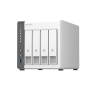NAS QNAP 262 4-Bay, CPU ARM 2.0GHz Quad core, RAM 4GB, HDD 2.5"/3.5" SATA 6Gbps (neincluse), LAN: 1 x 2.5GbE + 1 x GbE, USB3.2 G