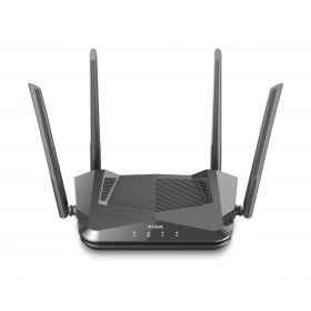 D-LINK AX1500 WI-FI 6 Easymesh gigabit Router DIR-X1530, CPU:900Mhz, RAM: 256Mb, Flash: 128Mb, 4 X antene externe, 2 x 2, MU-MIM