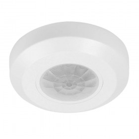 Senzor de miscare aplicat IR Vivalux ROGER, 230V, IP20, Ø76x20.2mm, incandescent 400W, LED 200W, Alb