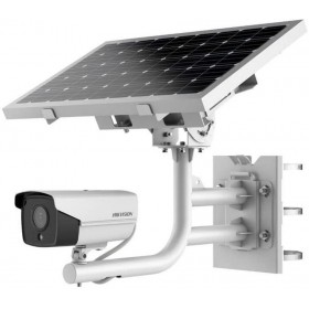 Camera de supraveghere Hikvision IP Bullet 4G cu panou solar DS- 2XS6A87G1-LS/C36S80 2.8mm, panou solar 80W,transmisie LTE-TDD/L