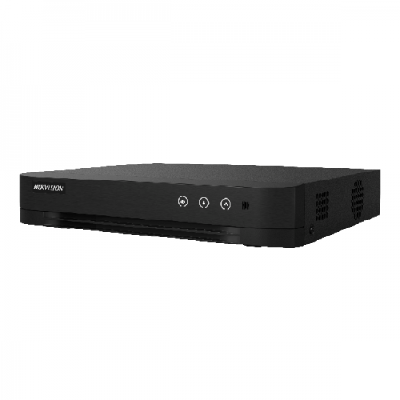 DVR Hikvision 8 canale iDS-7208HUHI-M1/S, 5MP, 8 channels and 1 HDD 1U AcuSense DVR,False alarm reduction by human and vehicle t