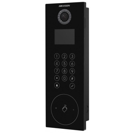 Post videointerfon de exterior pentru blocuri Hikvision DS-KD8103-E...