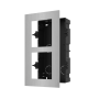 Panou frontal pentru 2 module de videointerfon modular Hikvision DS-KD- ACF2/S permite conectarea a 2 module de interfon modular