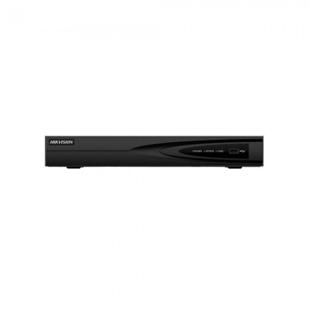 NVR Hikvision 4 canale POE DS-7604NI-K1/4P(C), 4K ultra HD, Incoming/Outgoing  bandwidth 40/80 Mbps, rezolutie inregistrare: 8 M