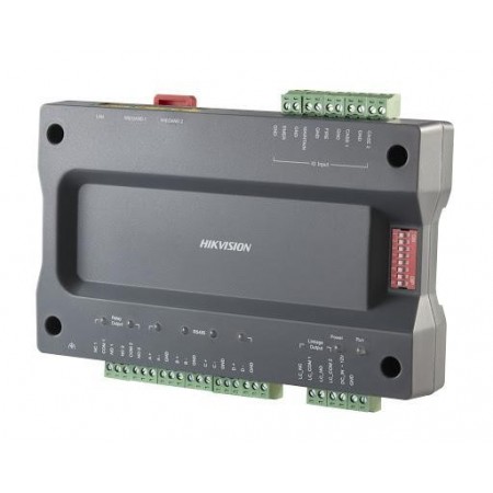 Master controler pentru lift Hikvision DS-K2210, management pana la 128 de etaje, 20000 carduri si 50000 evenimente, suporta  pa