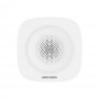 Sirena interior wireless AX PRO Hikvision DS-PS1-I-WE(Red Indicator) 868MHz two-way Tri-X wireless technology, distanta comunica
