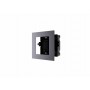 Panou frontal pentru un modul videointerfon modular Hikvision DS-KD-ACF1 montare incastrata material aluminiu, doza de plastic i