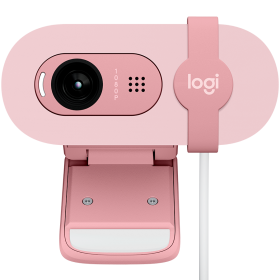 LOGITECH Brio 100 Full HD Webcam - ROSE - USB