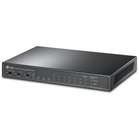 Switch TP-Link TL-SL1311MP, 8-Port 10/100Mbps + 3-Port Gigabit Desktop Switch with 8-Port PoE+, AUTO MDI/MDIX, AUTO Negotiation,