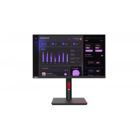 Monitor Lenovo ThinkVision T24i-30, 23.8" FHD (1920x1080) IPS WLED, Anti-glare, 16:9, Dot / Pixel Per Inch: 93 dpi, View Angle (