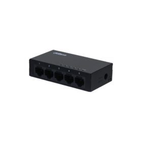 Switch Dahua 5 Porturi Unmanaged, Gigabit, PFS3005-5GT-L, Interfata: 5 x 10/100/1000 Mbps, Capacitate: 10 Gbit, Packet Forwardin