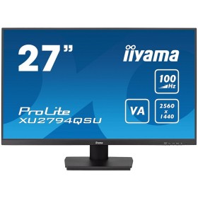 IIYAMA Monitor LED XU2794QSU-B6 27” WQHD VA panel with 100Hz refresh rate VA 2560 x 1440 @100Hz 	250 cd/m² 4000:1 1ms HDMI DP US