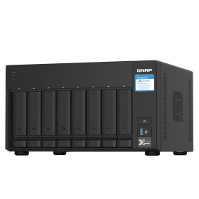 NAS QNAP 832PX 8-Bay, CPU Annapurna Labs Alpine AL324 1.7GHz Quad Core, RAM 4GB DDR4 SODIMM (max. 16GB), HDD 2.5"/3.5" SATA 6Gbp