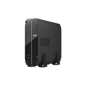 NAS QNAP 410E 4-Bay, CPU Intel Celeron J6412 4-core/4-thread Processor, RAM onboard 8GB (not expandable), 2.5" SATA SSD 6Gbps HD