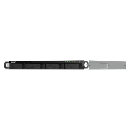 NAS QNAP 464U 4-Bay, CPU Intel Celeron N5105/N5095 4-core/4-thread Processor, RAM 8GB RAM onboard (not expandable), 2.5"/3.5" SA