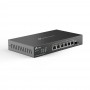 "Omada Multi-Gigabit VPN Router PORT: 1× 2.5G RJ45 WAN Port, 1× 2.5G RJ45 WAN/LAN Port, 1× Gigabit SFP WAN/LAN Port, 4× Gigabit 