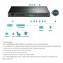"32 Channel Network Video Recorder SPEC: H.265+/H.265/H.264+/H.264, Up to 8MP resolution, Decoding capability/16-ch @2MP, 320 Mb