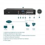 TP-Link POE+ recorder video de retea pe 8 canale VIGI NVR1008H8P, Decodare: H.265+/H.265/ H.264+/H.264, Rezolutie playback: 8MP/