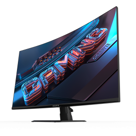 Gigabyte Monitor gaming 32" GS32QC, Non-glare, Rezolutie: 2560 x 1440 (QHD), Luminozitate: 300 cd/m2 (TYP), Contrast: 3500:1, Un