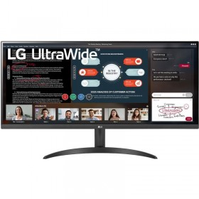 Monitor LED LG 34WP500-B, 34inch, UWFHD IPS, 5ms, 75Hz, negru