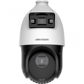 Camera de supraveghere IP Speed Dome 4MP Hikvision DS-2SE4C425MWG-E, lentila: [Bullet channel]: 2.8 mm [PTZ channel]: 4.8 to 120