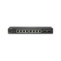 Switch SonicWall SWS12 8 porturi Gigabit, 2 porturi SFP, POE/POE+, static routing, firewall/cloud managed