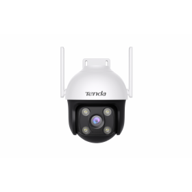 Tenda RH7-WCA 4MP Outdoor Wi-Fi Pan/Tilt Camera, orizontala 360°, Verticala 137°, Slot Card microSD(pana la 256gb, Alimentare: D