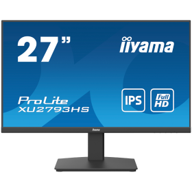 IIYAMA Monitor LED XU2793HS-B6 27" 1920 x 1080 @100Hz 250 cd/m² 1000:1 1ms HDMI DP tilt