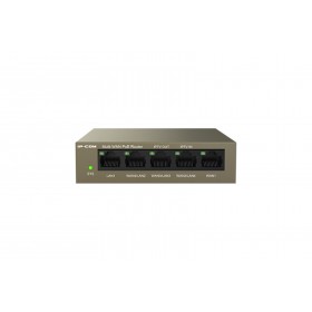 IP-COM 5 PORT CLOUD MANAGED POE ROUTER, M20-POE, Dimensiuni: 100*100* 26mm, Capacitate clienti: 150, NAT (Static IP) 940Mbps/930