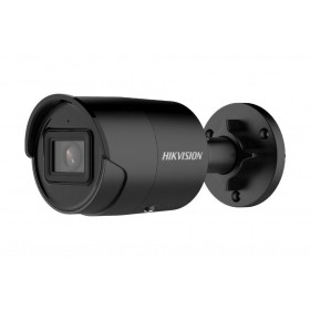 Camera supraveghere Hikvision IP bullet DS-2CD2046G2-IU(2.8mm)(C)black, 4 MP, culoare neagra, low-light powered by DarkFighter, 
