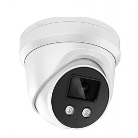 Camera supraveghere Hikvision IP turret DS-2CD2386G2-IU(2.8mm)C, 8MP, Acusens - filtrarea alarmelor false dupa corpul uman si ma