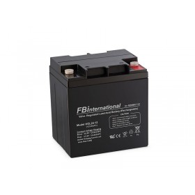 Acumulator stationar 24Ah/12V HGL12-4, Dimensiuni 166mm x 126mm x 174mm