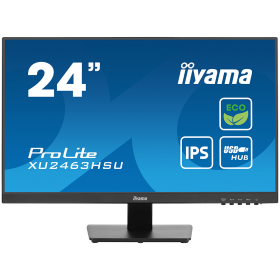 iyama ProLite XU2463HSU-B1 - LED monitor24" (23.8" viewable) 1920 x 1080 Full HD (1080p) @ 100 Hz IPS 250 cd/m² 1300:1 3 ms HDMI